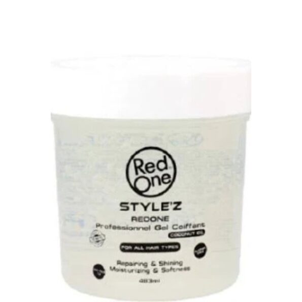Red One Style'Z Hair Gel Coconut Oil 483ml